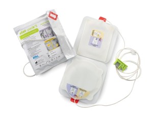 Elétrodos ZOLL Stat-Padz II em embalagem selada